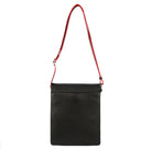 Pierre Cardin PC3699 Leather Flap-Over Cross Body Bag/Black