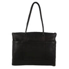 Pierre Cardin Ladies Italian Leather Laptop Bag in Black