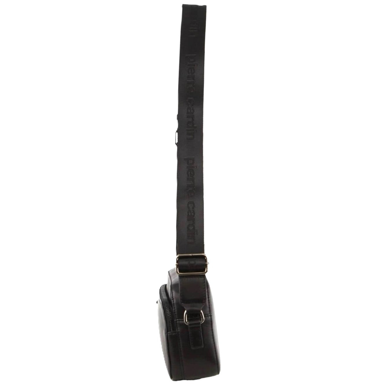 Pierre Cardin PC3816 Mens Italian Leather Cross Body Bag/Black