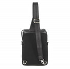 Pierre Cardin PC3842 Italian Leather 3-Way Sling Bag/Black