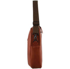 Pierre Cardin PC3876 Mens Italian Leather Computer-Business Bag/Cognac
