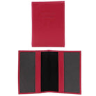 Pierre Cardin PC3909 Leather Passport Wallet Cover/Fushia
