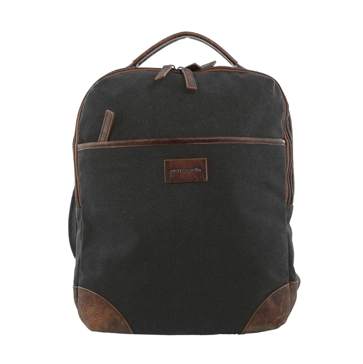 Pierre Cardin Canvas Backpack in Black