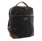 Pierre Cardin Canvas Backpack in Black