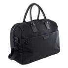 Pierre Cardin Luxe Nylon Carry-On Bag In Black