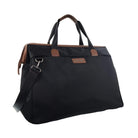 Pierre Cardin Nylon Euro Overnighter Carry-On In Black