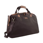 Pierre Cardin Nylon Euro Overnighter Carry-On In Chocolate