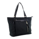 Pierre Cardin Monaco Nylon Tote Bag In Black 