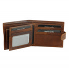 Pierre Cardin PC8780 Italian Leather Mens Wallet-Card Holder/Cognac