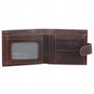 Pierre Cardin PC8874 Italian Leather Mens Tri-fold Wallet/Chocolate