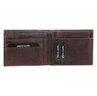 Pierre Cardin Italian Leather Men’s Bi-fold Wallet in Chocolate