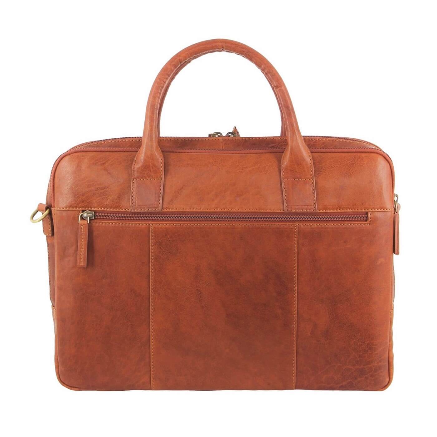 Pierre Cardin Leather Multi-Compartment Business Bag