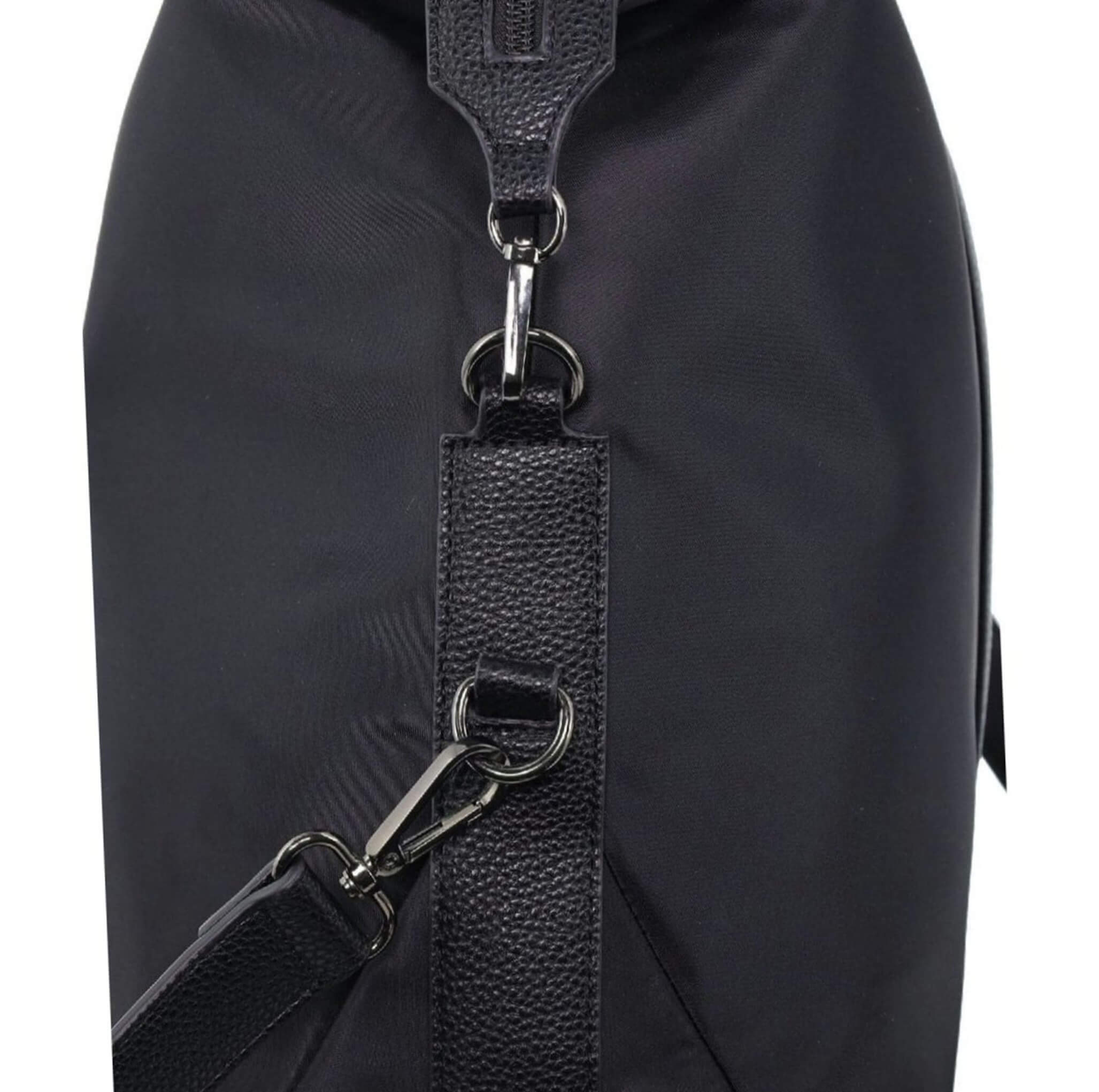 Pierre Cardin Nylon Travel-Overnight Bag in Black
