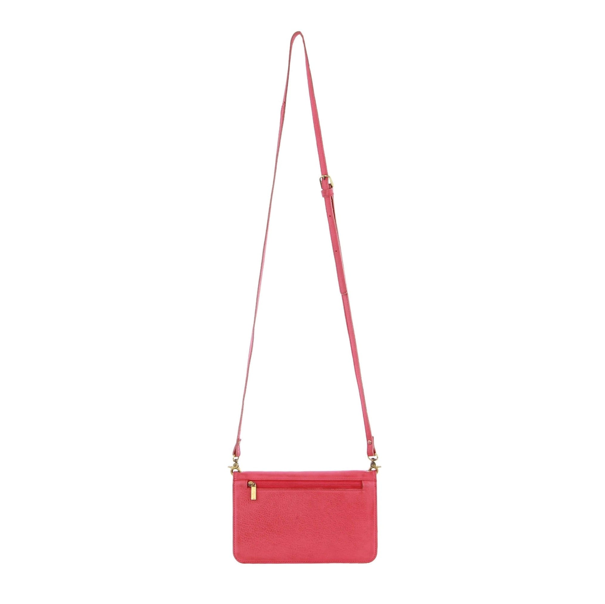 Pierre Cardin Genuine Italian Leather Clutch-Wallet Bag in Pink