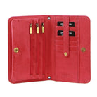 Pierre Cardin Genuine Italian Leather Clutch-Wallet Bag in Pink