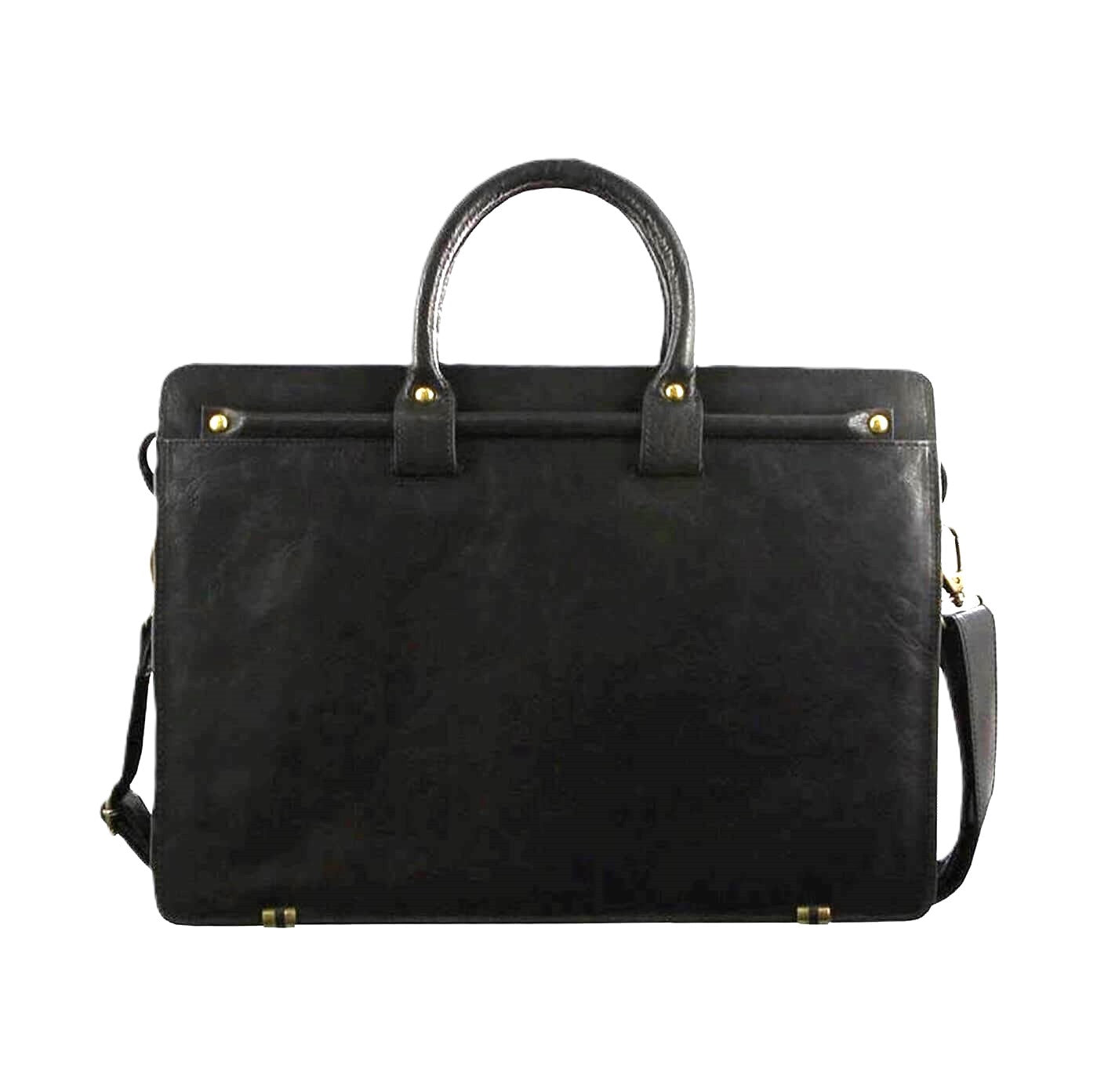 Leather Business Bag and A4 Folio Gift Set