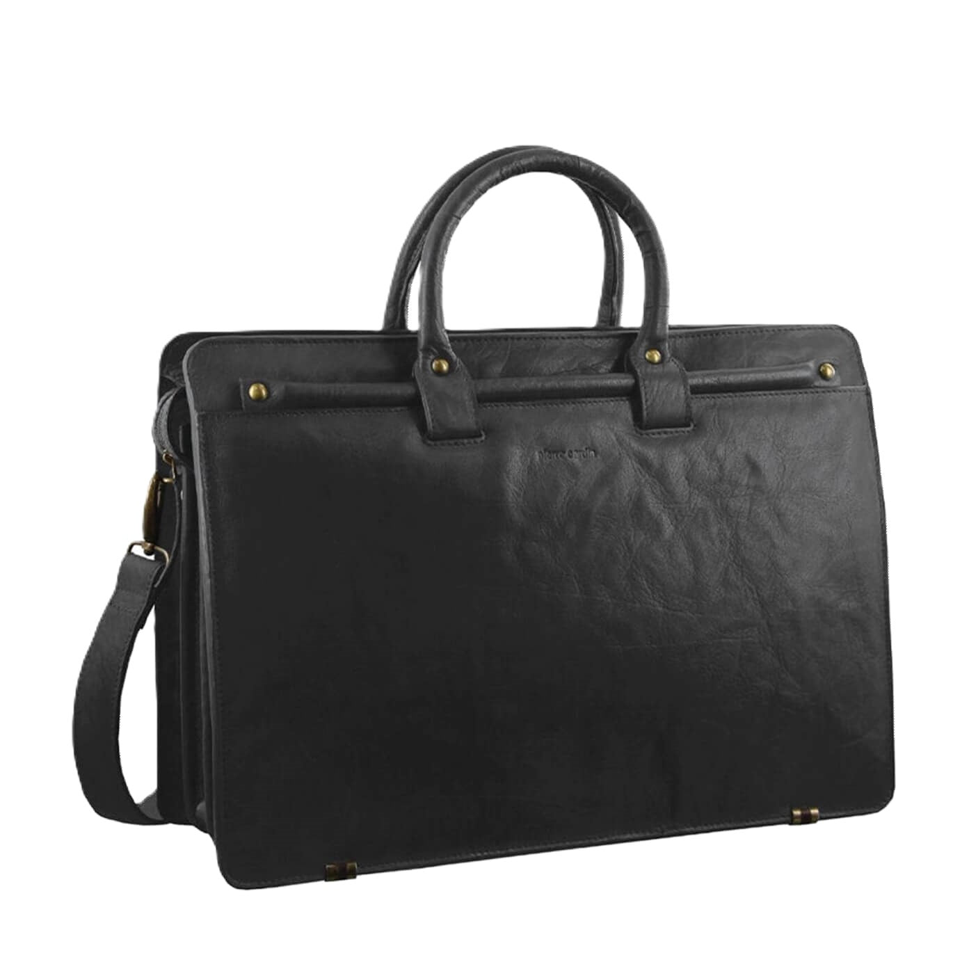 Leather Business Bag and A4 Folio Gift Set