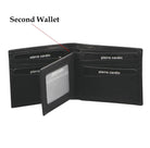 Pierre Cardin PC2819 Rustic Leather Bi-Fold Wallet/Black