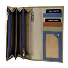 Pierre Cardin Multi-Colour Italian Leather Wallet in Lavender