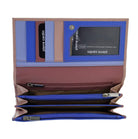 Pierre Cardin Multi-Colour Italian Leather Wallet in Cherry