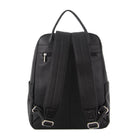 Pierre Cardin Unisex Leather Laptop-Business Backpack in Black