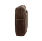 Pierre Cardin Men’s Genuine Leather Organiser Bag in Brown