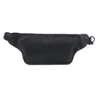 Pierre Cardin Unisex Italian Rustic Leather Belt Bag in Black