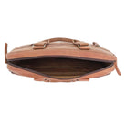 Pierre Cardin PC3763 Multi-Compartment Leather Computer Bag/Cognac