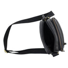 Pierre Cardin PC3764 Mens Italian Leather Cross Body Bag/Black