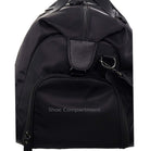 Pierre Cardin Nylon Overnight-Travel Bag in Black