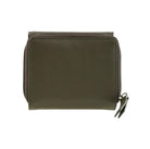 Pierre Cardin PC4029 Ladies Tri-fold Tab Leather Wallet in Khaki