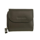 Pierre Cardin PC4029 Ladies Tri-fold Tab Leather Wallet in Khaki