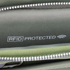 Pierre Cardin RFID Anti-Theft Nylon Crossbody Bag in Olive