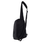 Pierre Cardin black nylon men’s sling bag
