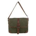 Pierre Cardin Canvas Messenger Bag in Brown
