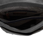 Pierre Cardin Canvas Buckle Satchel In Black