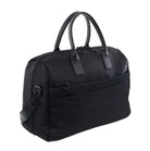 Pierre Cardin Luxe Nylon Carry-On Bag In Black