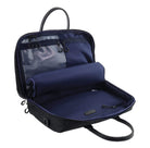 Pierre Cardin Luxe Nylon Carry-On Bag In Black