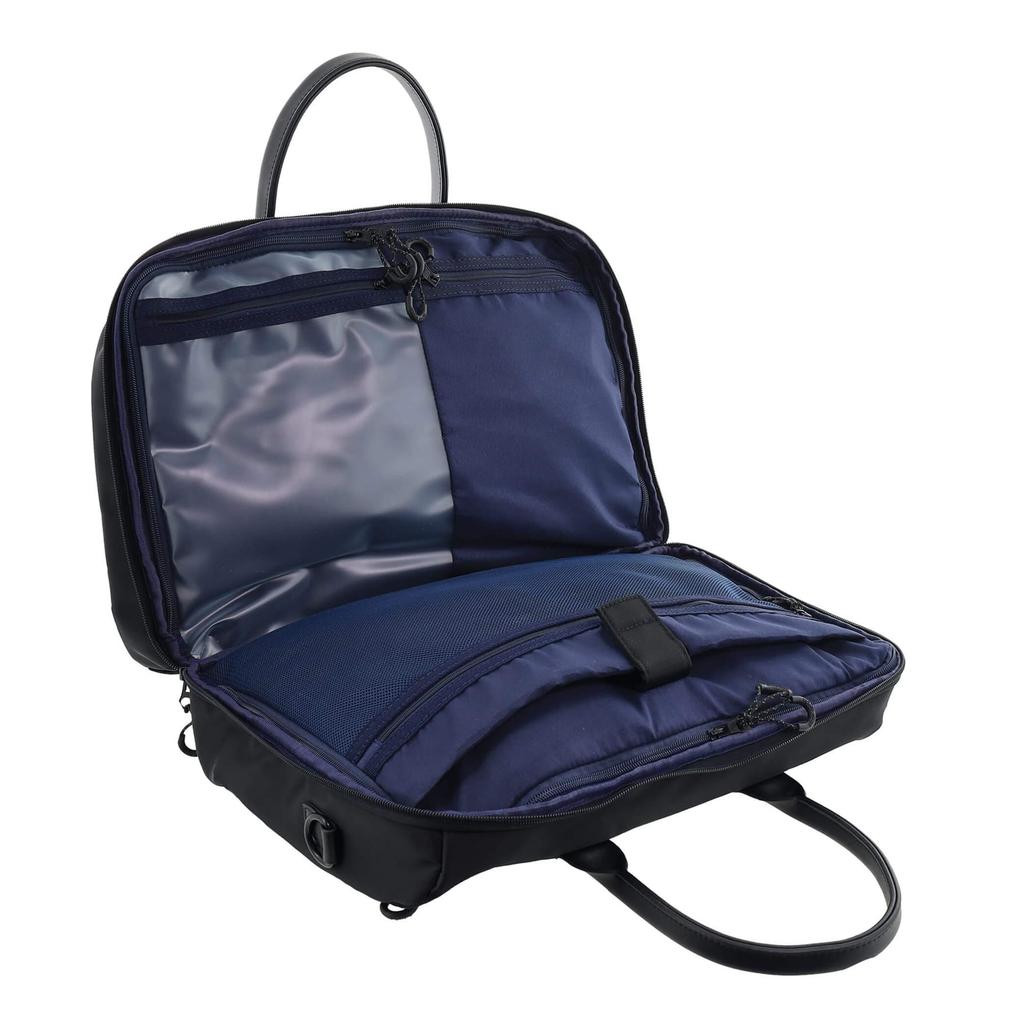 Pierre Cardin Luxe Nylon Carry-On Bag In Black