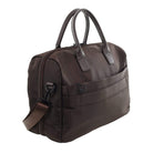 Pierre Cardin Luxe Nylon Carry-On Bag In Chocolate
