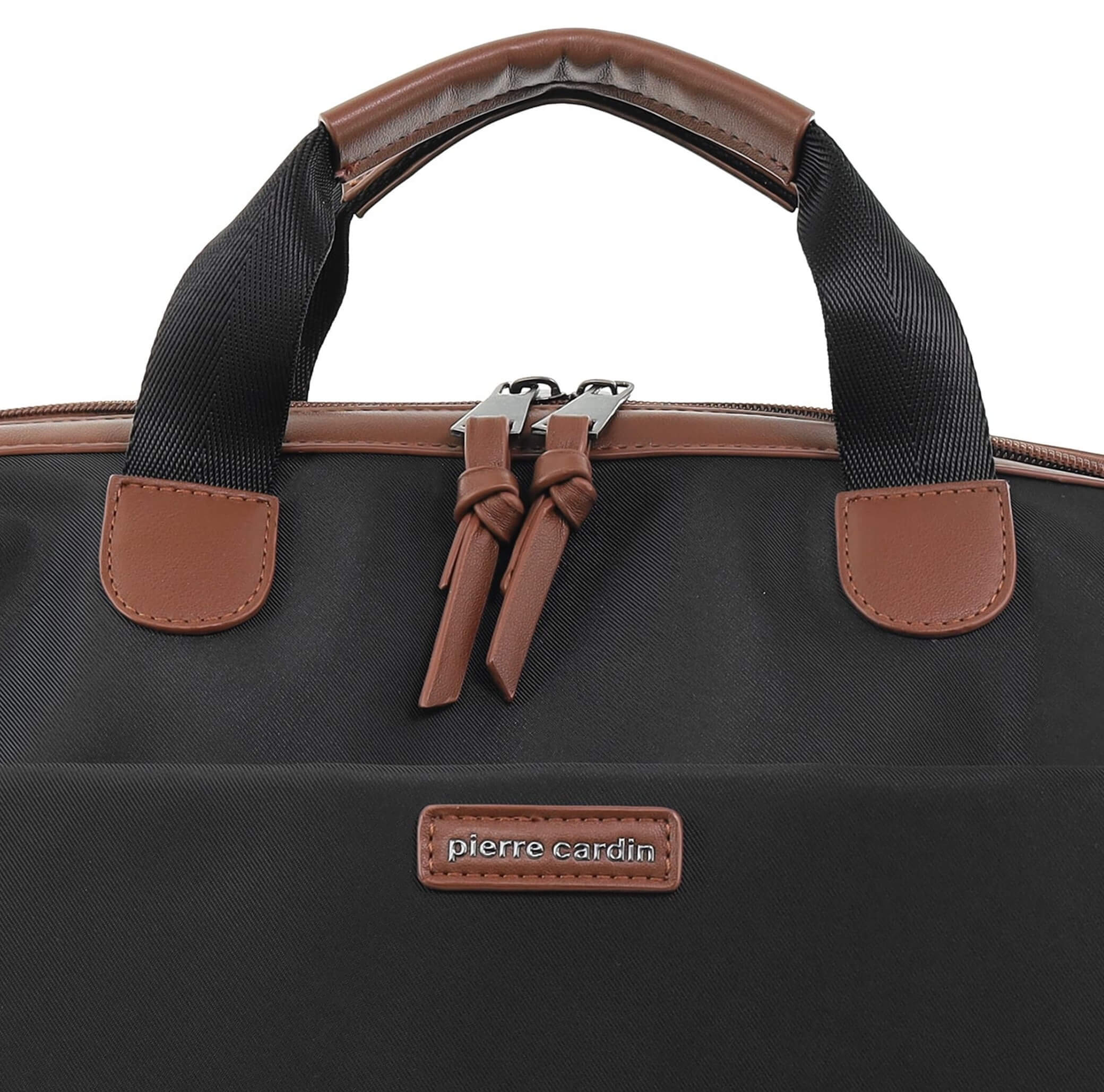 Pierre Cardin Euro Backpack Carry-On In Black