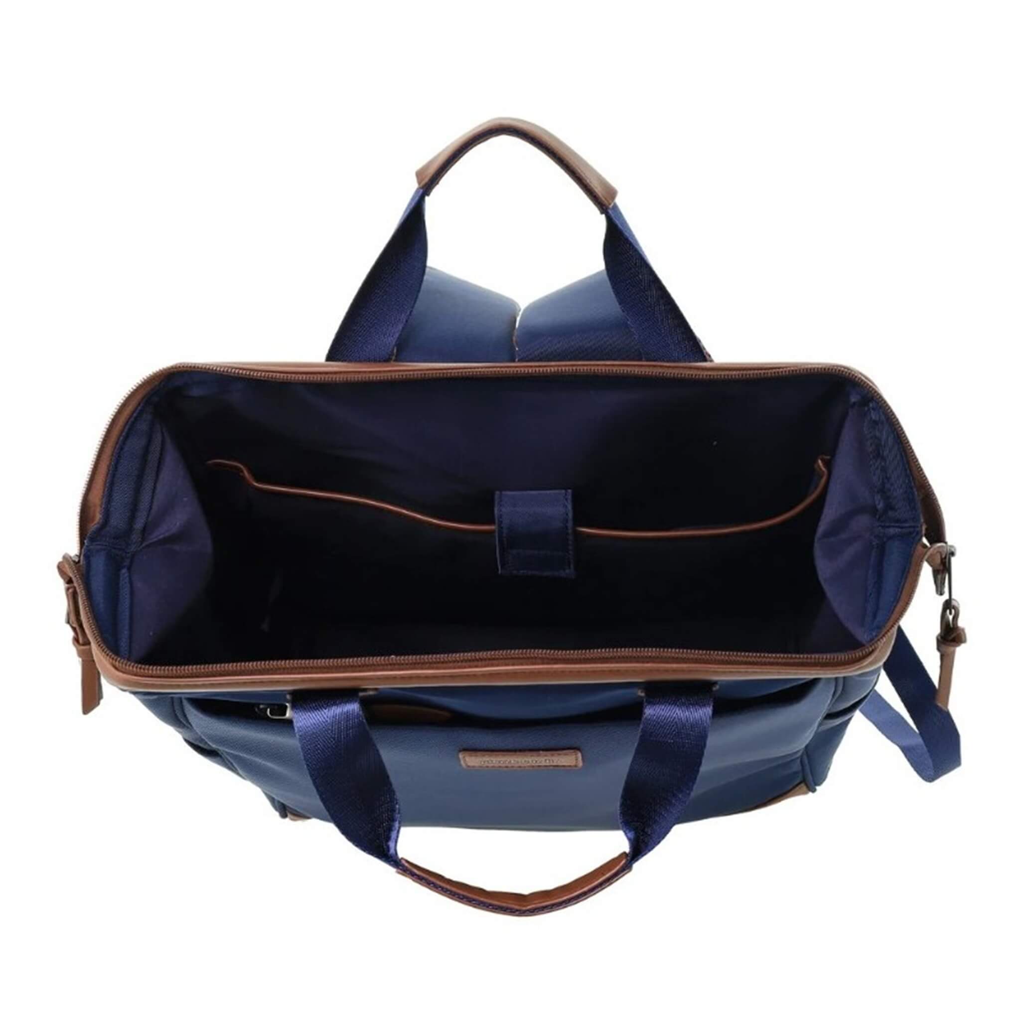 Pierre Cardin Euro Backpack Carry-On In Navy