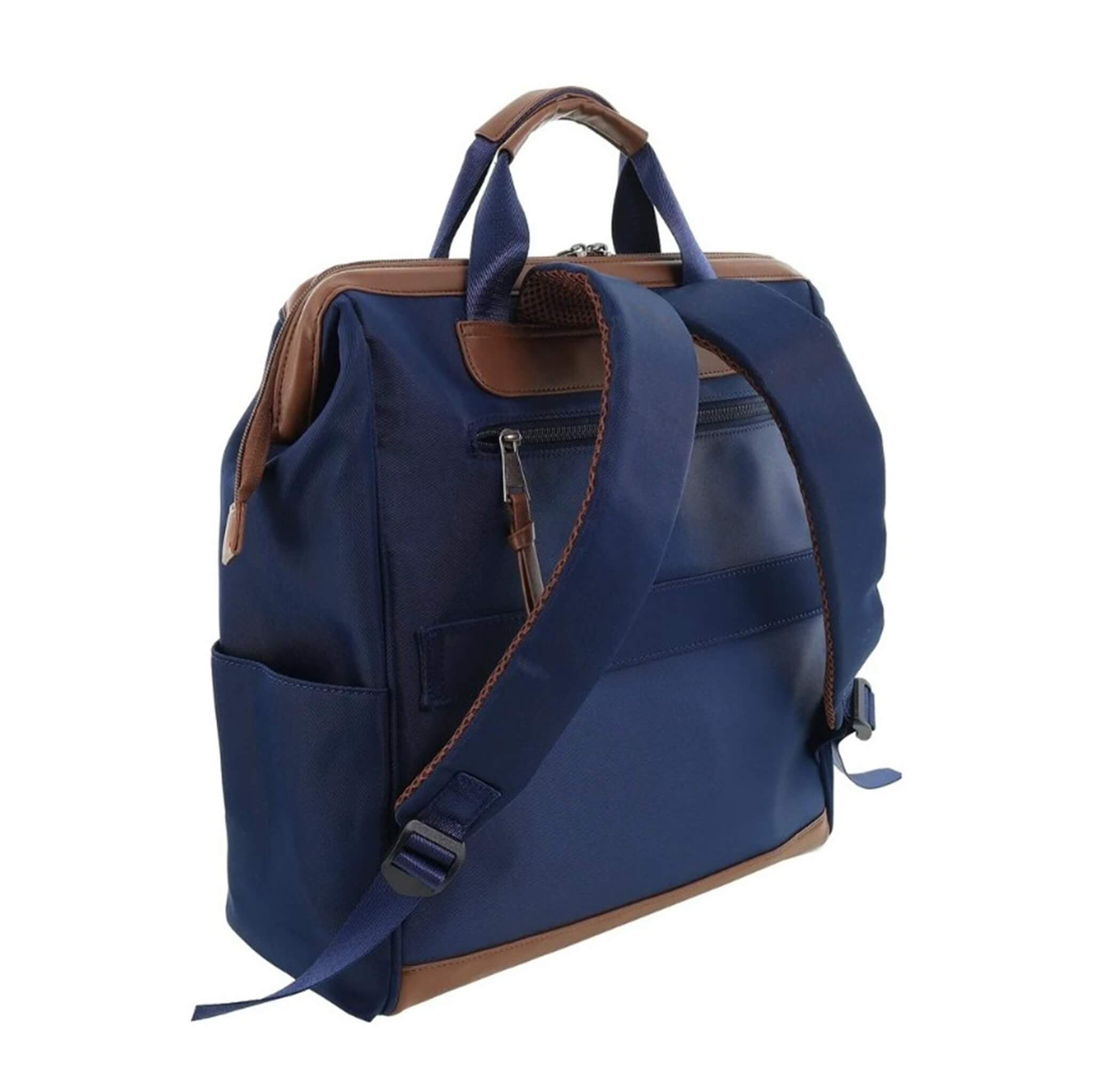 Pierre Cardin Euro Backpack Carry-On In Navy
