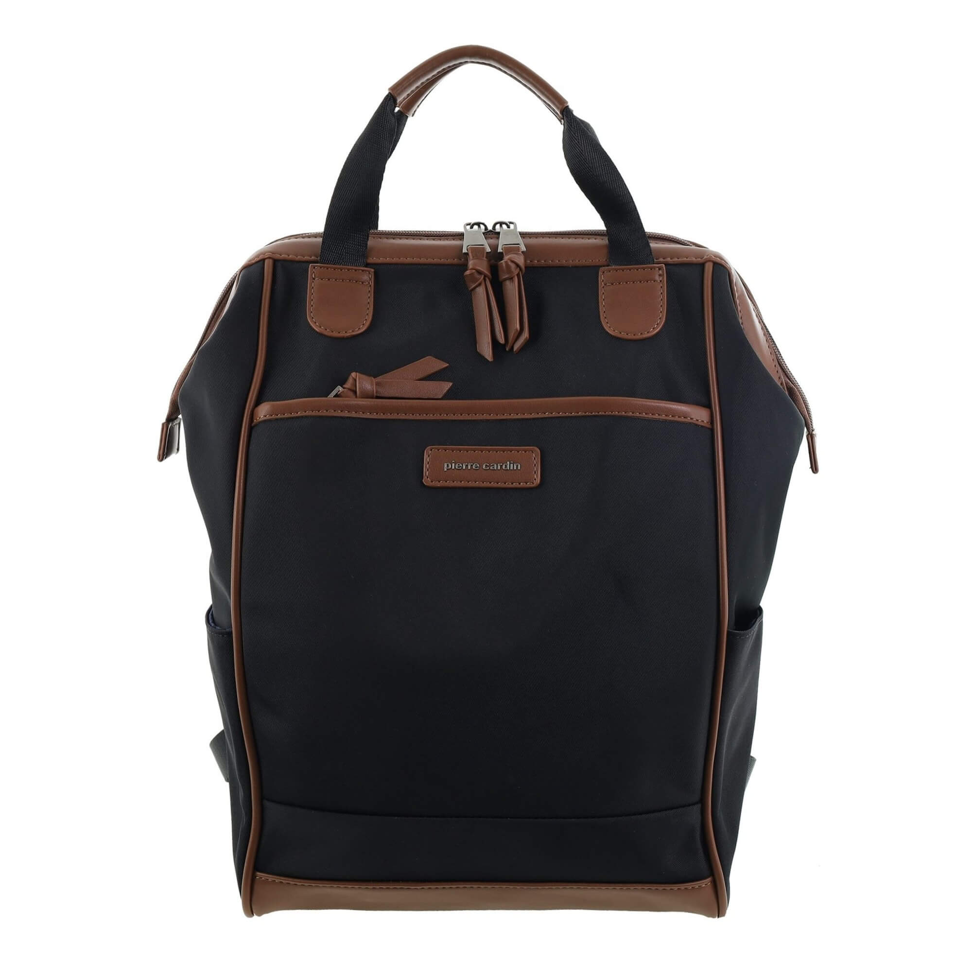 Pierre Cardin Two-tone Lite Backpack in Black