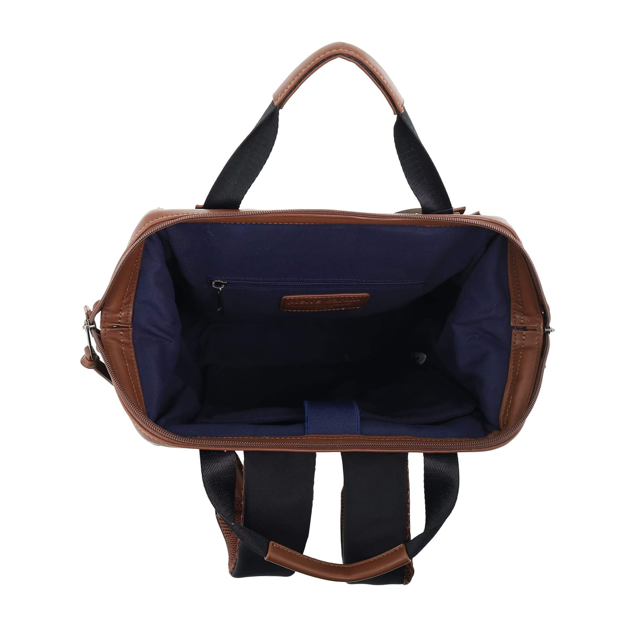 Pierre Cardin Two-tone Lite Backpack in Black
