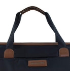 Pierre Cardin Nylon Euro Overnighter Carry-On In Black