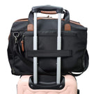 Pierre Cardin Nylon Euro Overnighter Carry-On In Black