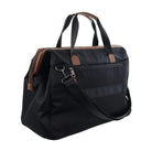 Pierre Cardin Nylon Euro Overnighter Carry-On In Black