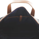 Pierre Cardin Nylon 2-Tone Lite Overnight Bag in Black