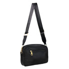 Pierre Cardin Monaco Nylon Everyday Bag in Black